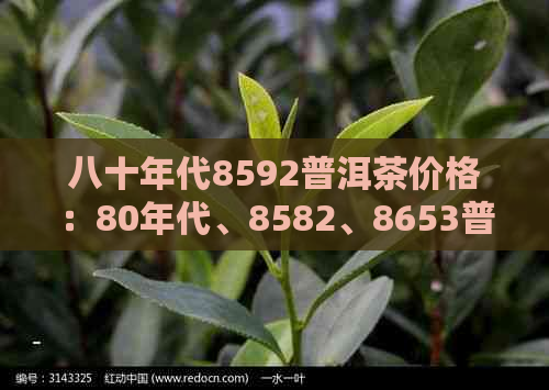 八十年代8592普洱茶价格：80年代、8582、8653普洱茶价值解析