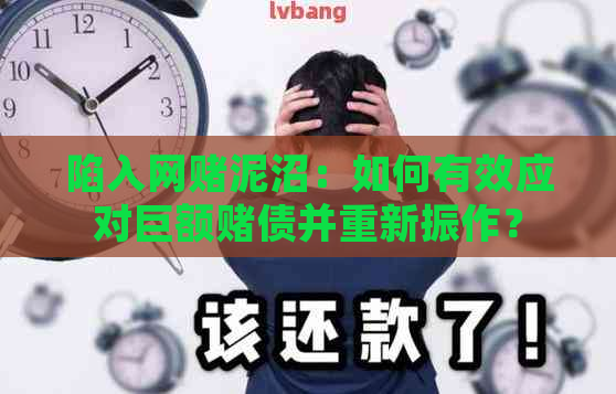 陷入网泥沼：如何有效应对巨额债并重新振作？