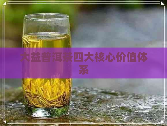 大益普洱茶四大核心价值体系