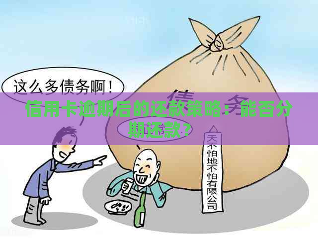 信用卡逾期后的还款策略：能否分期还款？