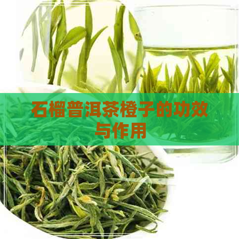 石榴普洱茶橙子的功效与作用