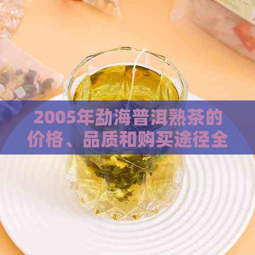 2005年勐海普洱熟茶的价格、品质和购买途径全面解析