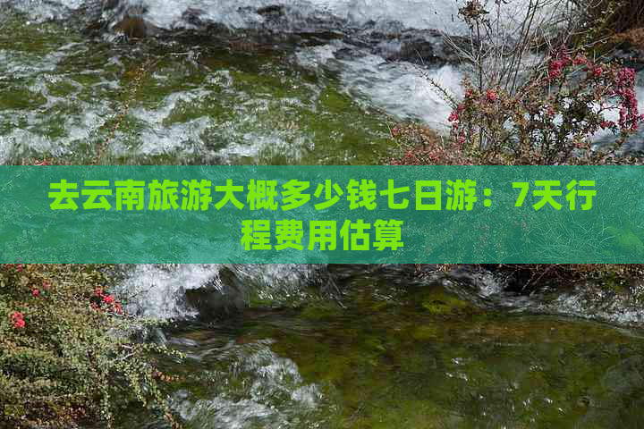 去云南旅游大概多少钱七日游：7天行程费用估算