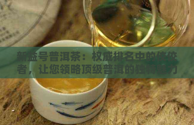 新益号普洱茶：权威排名中的佼佼者，让您领略顶级普洱的独特魅力