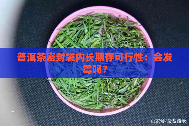 普洱茶密封袋内长期存可行性：会发霉吗？