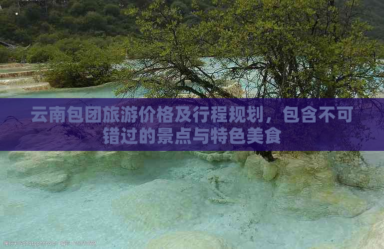 云南包团旅游价格及行程规划，包含不可错过的景点与特色美食