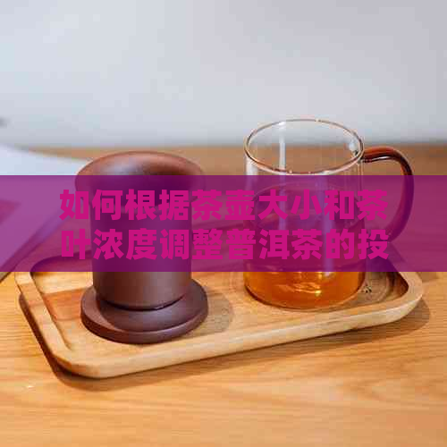 如何根据茶壶大小和茶叶浓度调整普洱茶的投放量