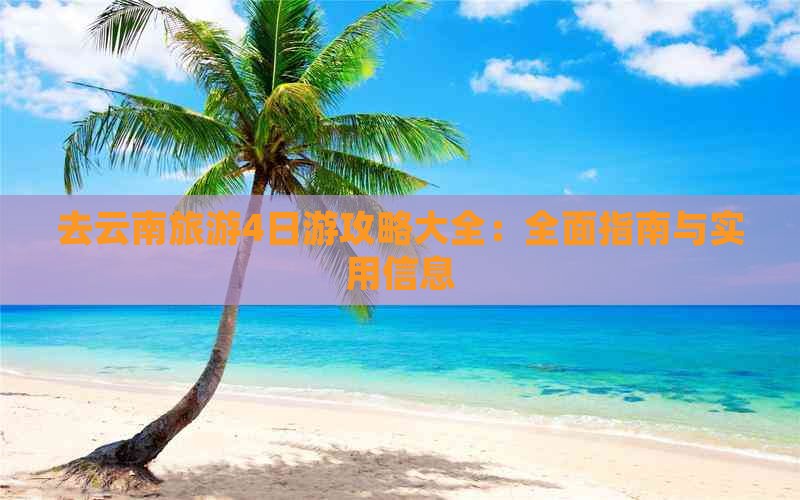 去云南旅游4日游攻略大全：全面指南与实用信息