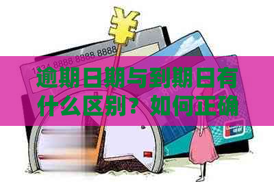 逾期日期与到期日有什么区别？如何正确理解并计算？