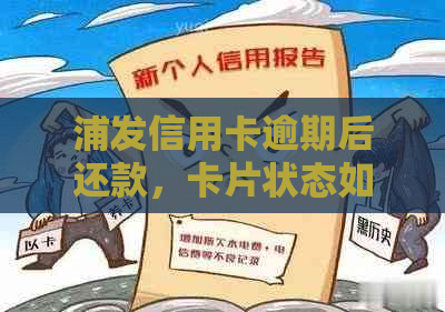 浦发信用卡逾期后还款，卡片状态如何？是否可以继续使用？