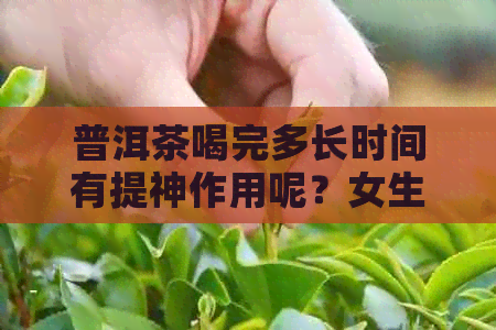 普洱茶喝完多长时间有提神作用呢？女生，女性，多久能感受到提神效果？