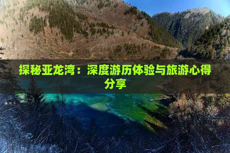 探秘亚龙湾：深度游历体验与旅游心得分享