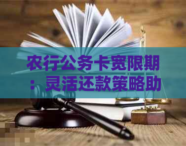 农行公务卡宽限期：灵活还款策略助您应对经济压力