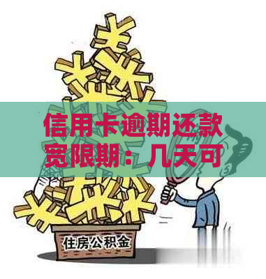 信用卡逾期还款宽限期：几天可能影响信用评分？