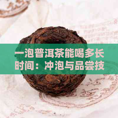 一泡普洱茶能喝多长时间：冲泡与品尝技巧探究