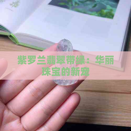 紫罗兰翡翠带绿：华丽珠宝的新宠