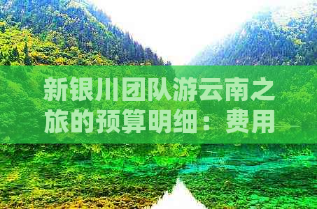 新银川团队游云南之旅的预算明细：费用、交通、住宿及景点门票全解析