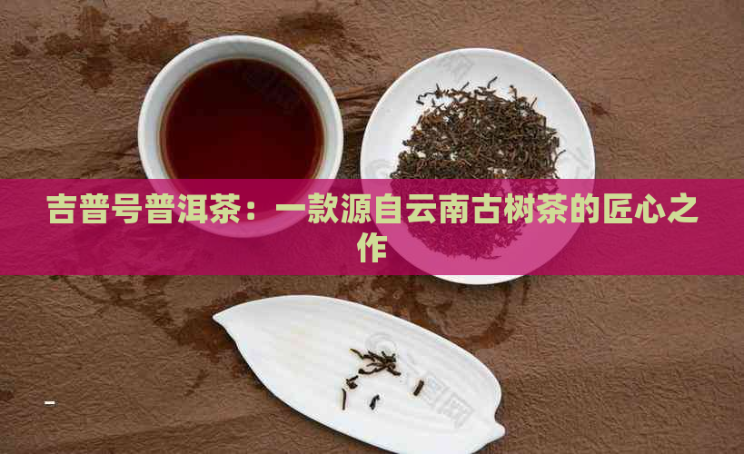 吉普号普洱茶：一款源自云南古树茶的匠心之作