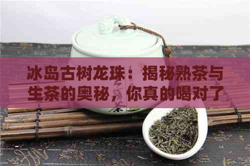 冰岛古树龙珠：揭秘熟茶与生茶的奥秘，你真的喝对了吗？