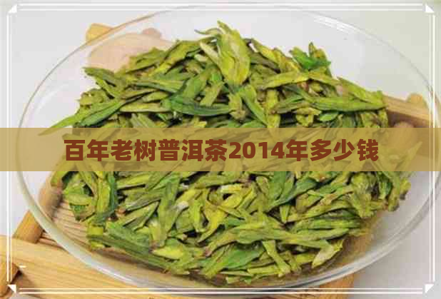 百年老树普洱茶2014年多少钱