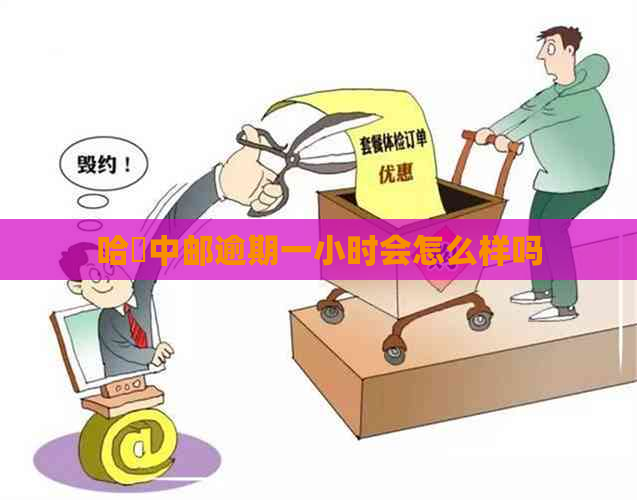 哈啰中邮逾期一小时会怎么样吗