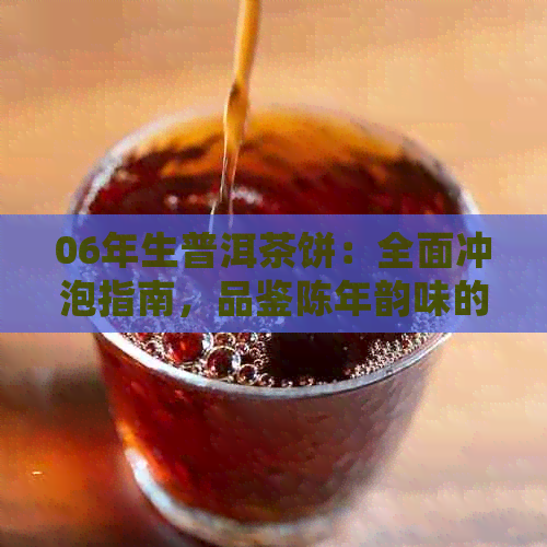 06年生普洱茶饼：全面冲泡指南，品鉴陈年韵味的正确方法