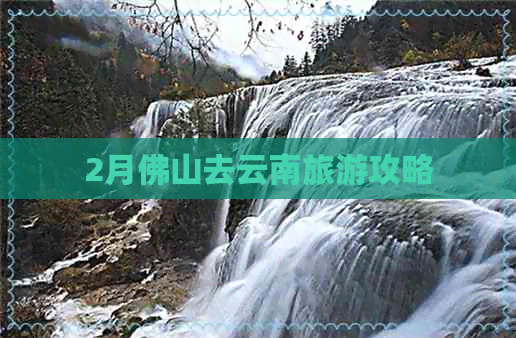 2月佛山去云南旅游攻略