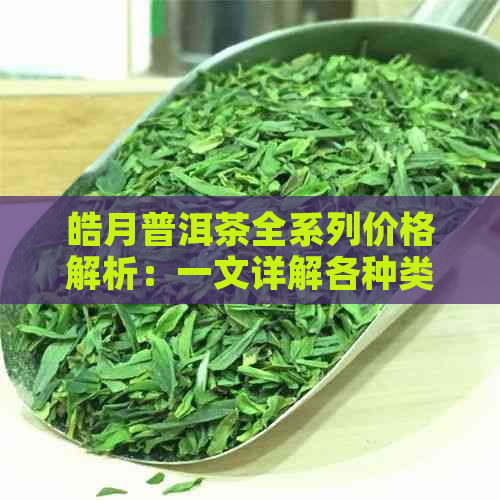 皓月普洱茶全系列价格解析：一文详解各种类型及年份的价格差异