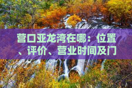 营口亚龙湾在哪：位置、评价、营业时间及门票价格一览