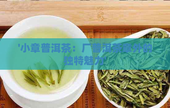 '小章普洱茶：厂普洱茶章外的独特魅力'