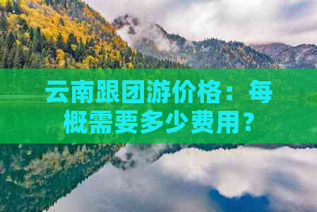 云南跟团游价格：每概需要多少费用？