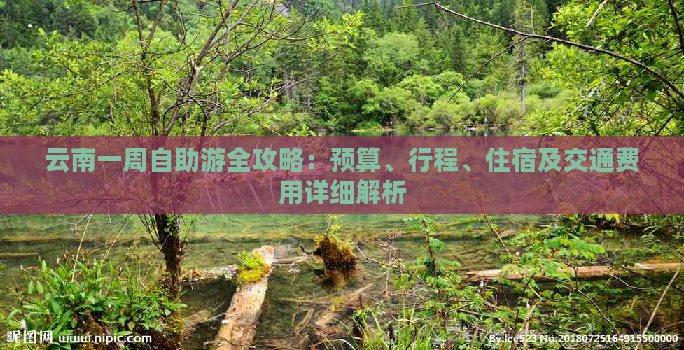 云南一周自助游全攻略：预算、行程、住宿及交通费用详细解析