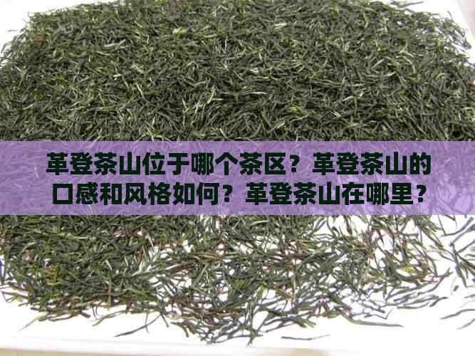 革登茶山位于哪个茶区？革登茶山的口感和风格如何？革登茶山在哪里？