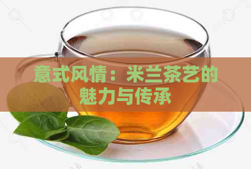 意式风情：米兰茶艺的魅力与传承