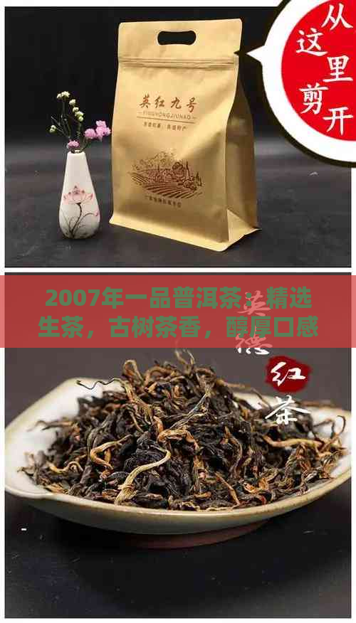 2007年一品普洱茶：精选生茶，古树茶香，醇厚口感，收藏佳品