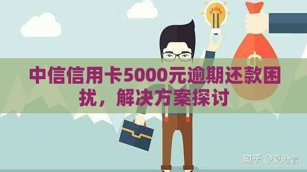 中信信用卡5000元逾期还款困扰，解决方案探讨