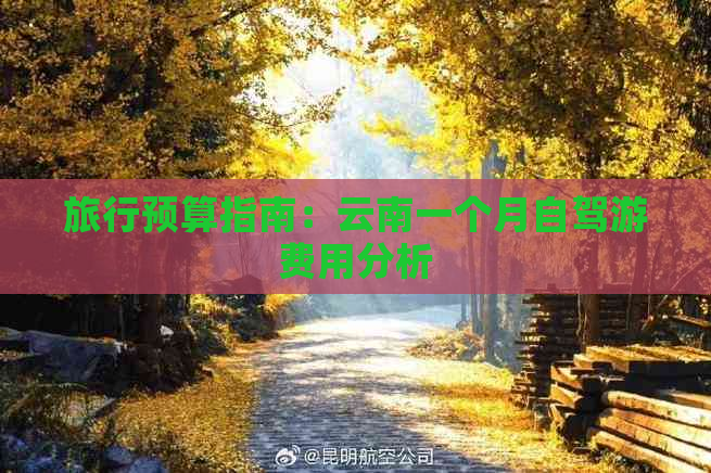 旅行预算指南：云南一个月自驾游费用分析