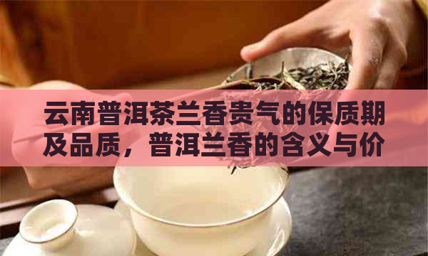 云南普洱茶兰香贵气的保质期及品质，普洱兰香的含义与价格解析。