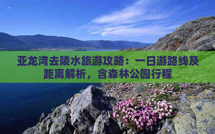 亚龙湾去陵水旅游攻略：一日游路线及距离解析，含森林公园行程