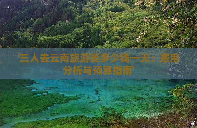 '三人去云南旅游要多少钱一天：费用分析与预算指南'