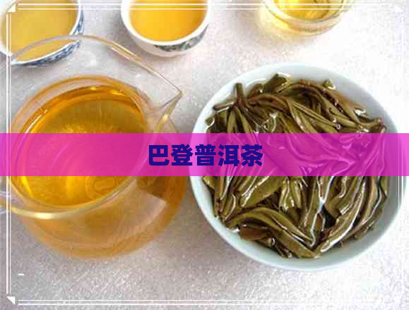 巴登普洱茶