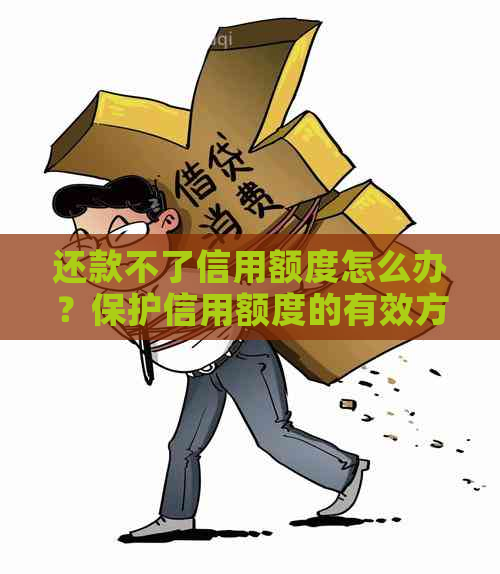 还款不了信用额度怎么办？保护信用额度的有效方法是什么？