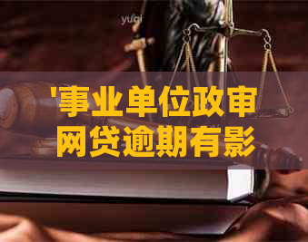 '事业单位政审网贷逾期有影响吗？如何解决？'