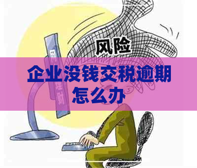 企业没钱交税逾期怎么办