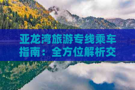 亚龙湾旅游专线乘车指南：全方位解析交通方式与乘车点位置