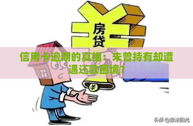 信用卡逾期的真相：未曾持有却遭遇还款困境？