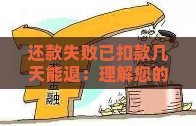 还款失败已扣款几天能退：理解您的疑惑和关注