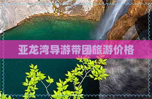 亚龙湾导游带团旅游价格