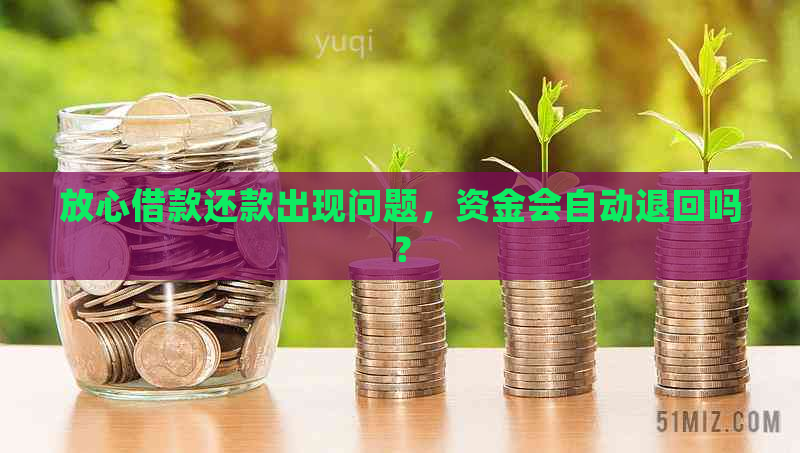 放心借款还款出现问题，资金会自动退回吗？