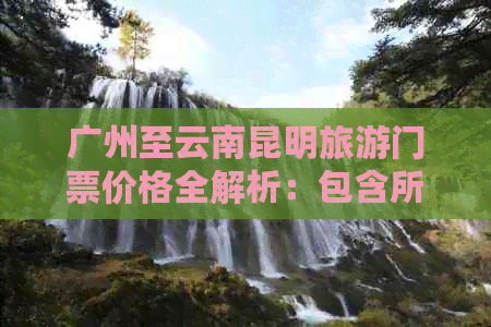 广州至云南昆明旅游门票价格全解析：包含所有热门景点及详细费用一览